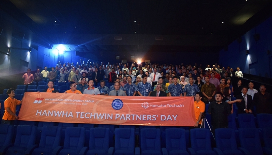 Hanwha Techwin Partner's Day Oleh PT. Professtama Tehnik Cemerlang